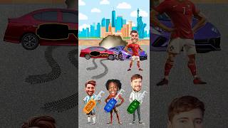 ¿Quién chocó el lambo de Ronaldo Mr Beast Messi I Show Speed [upl. by Anirol]