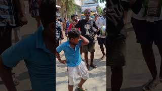 Chennai local danceTIGER JEEVABarath banddeath musicMarana kuthuchennai dance localdance [upl. by Yelram]