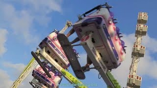 Feria de Julio de Valencia 2017  Atracciones de feria [upl. by Aleacem]