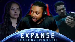 FREE BOBBIE THE EXPANSE SEASON 2 EPISODE 11 REACTION quotHere There Be Dragonsquot [upl. by Holbrook975]