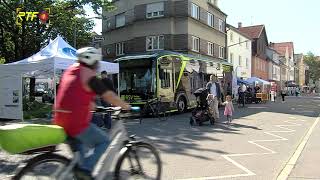 Zweiter Reutlinger Klimaaktions und Mobilitätstag auf dem Leonhardsplatz [upl. by Eshman734]