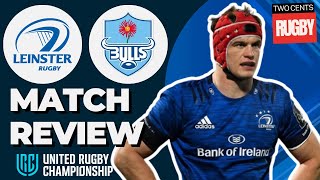 URC Round 13  Leinster v Bulls Match Review [upl. by Zetta20]