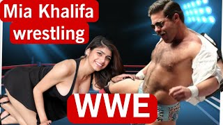 Mia Khalifa vs Joey Ryan wrestling Now [upl. by Papp]