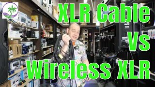 XLR Cable vs wireless XLR Cable How To Use Xvive U3 wireless adapter For LINE Output and Microphones [upl. by Synned]