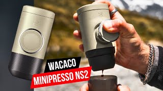 Wacaco Minipresso NS2 Portable Espresso Maker  Wacaco Minipresso NS2 review [upl. by Warfourd]