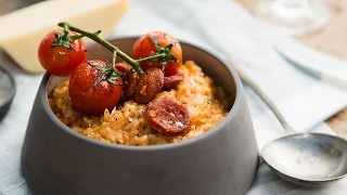 How to Cook Chorizo and Tomato Risotto [upl. by Clower]