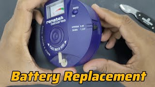 How To Change Battery For RENATA Watch and Battery Tester Device [upl. by Dickinson]