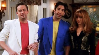 ‘Friends’ Stars Schwimmer and Aniston Remember Matthew Perry [upl. by Zetnom]