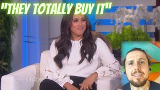 Reacting To Meghan Ellen Interview Made Up Stories pt meghanmarkle [upl. by Eelannej174]