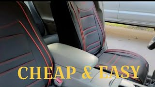 HOW TO INSTALL CAR SEATS COVERS  SIMPLY AND EASY  AmerFil Channel [upl. by Ellened]