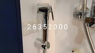 GROHE 26352000 Trigger Spray Душовий набір гігієнічний [upl. by Anatniuq450]