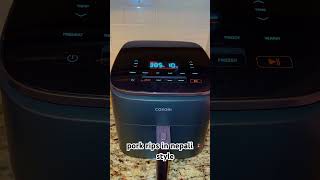 pork rips air fryer food cooking porkrips [upl. by Noyrb]