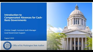 Introduction to Compensated Absences for Cash Basis Governments with Examples [upl. by Adabel283]