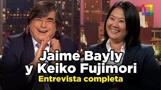 JAIME BAYLY y KEIKO FUJIMORI  Entrevista completa  Willax [upl. by Alyehs]