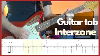 Joy Division  Interzone Guitar Tab [upl. by Laurence]