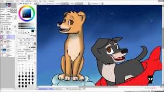 Dog of Wisdom Speedpaint [upl. by Novia78]