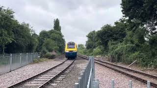 Nene Valley Railway HST On Fletton branch private hire [upl. by Ahsietal583]