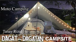 SOLO CAMPING DagatDagatan Campsite Tanay Rizal [upl. by Assetnoc]