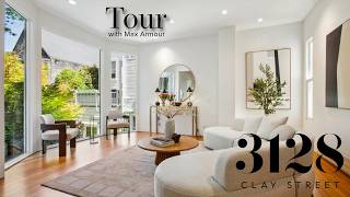 TOUR Favorite Neighborhood in San Francisco  Pacific Heights at 3128 Clay Street [upl. by Marven]