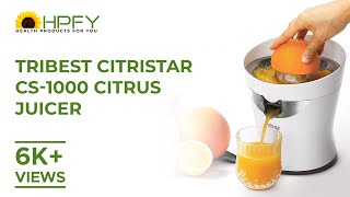 Tribest CitriStar CS1000 Citrus Juicer [upl. by Cassius]