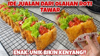 IDE JUALAN OLAHAN DARI ROTI TAWAR MODAL 15RB AN AJA   ENAK UNIK DAN SIMPEL [upl. by Nations667]