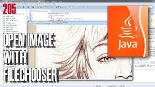 JAVA Open and display image using FileChooserSwing API [upl. by Ellerrad289]