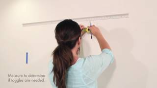 How to Install an Easy Track Closet System [upl. by Fulton]