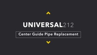 SLIK  U212  U212 Deluxe Center Guide Pipe Replacement [upl. by Aicinat]