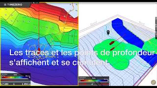 Recherche dune épave avec MAXSEA TZV3 et DFF1UHD FURUNO [upl. by Gahl382]