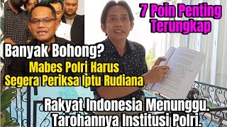 Dinilai Berbohong Toni RM Minta Mabes Polri Segera Periksa Iptu Rudiana Tarohannya Institusi Polri [upl. by Claiborn]