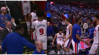 PISTONS BOOED OFF THEIR COURT FANS CHANT quotSELL THE TEAMquot PISSED OFF THE PLAYERS LOL [upl. by Ihc]