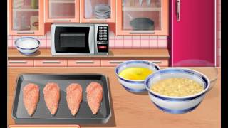 Saras Cooking ClassChicken Parmesan For Little Kids Gameplay Online [upl. by Ettenej]