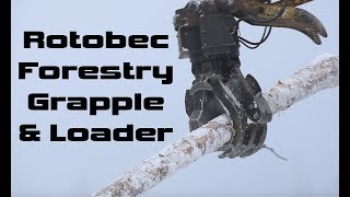 Rotobec Log Grapples and Loaders Built For Forestry [upl. by Acinorev256]