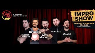 LIVE Impro show cu Micutzu Costel Natanticu Adrian Nicolae si Alex Mocanu [upl. by Ellinger370]