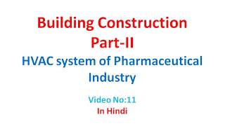 HVAC System Building Construction in Hindi Video No 11 [upl. by Intirb]