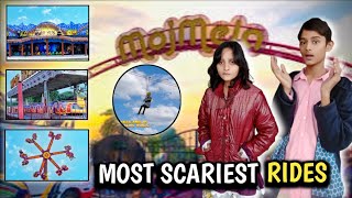 VISIT TO LAKEVIEW PARK IN ISLAMABAD 🥰  MOST SCARIEST RIDES IN MOJMELA 😱 Pt2 [upl. by Maillij]