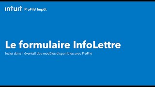 Le formulaire InfoLettre [upl. by Gael]