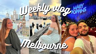 ☀️Weekly vlog living in Melbourne🇦🇺  Spesa Musei Teatro amp more  Gemmina [upl. by Adna932]