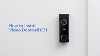 eufy Video Doorbell C31 How to Video [upl. by Milinda263]