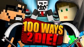 CRAINER DECIDES MY FATE 100 Ways to DIE in Minecraft [upl. by Nero]