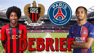 Nice 11 PSG debrief saison 20242025 [upl. by Ardnot]