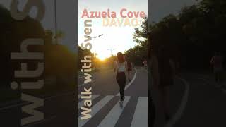 Walk with Sven Azuela Cove Davao City travel sunset music  Au torney [upl. by Chouest126]