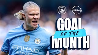 Man Citys August Goals of the Month  Bernardo Haaland and Kovacic [upl. by Joete]