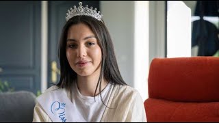 VIDEO Trois questions à Maadouri Noheyla Miss Vienne 2024 [upl. by Adnalay]