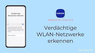 Verdächtige WLANNetzwerke erkennen  Samsung Android 14  One UI 6 [upl. by Lyrrad593]