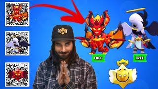 FREE GIFT🎁 x20 ANGEL VS DEMON STAR DROPS QR CODES 🤩 BRAWL STARS QR CODE [upl. by Yorke]