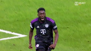 🥵Alphonso Davies Thunder Goal vs Real Madrid during Real Madrid vs Bayern Munich [upl. by Kall]