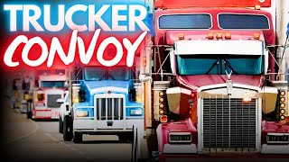 TRUCKER CONVOY Quemado Texas Take Our Border Back Rally Migrant CRISIS [upl. by Ger]