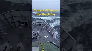 Current Affairs in the North Sea northsea north sea wave wind ship vessel salt icewater [upl. by Waldner]