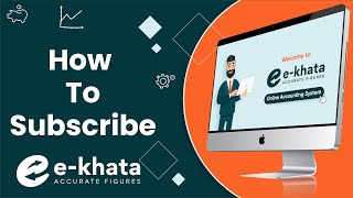 Subscribe with ekhata video  Online Cloud Based Accounting amp ERP Software [upl. by Nassir]